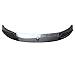 NINTE Front Lip for BMW F10 5 Series 2011-2016, ABS Carbon Fiber Front Bumper Spoiler Splitter for F10 M Sport Bumper