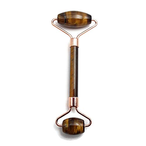 JM DesignFace Massage Roller Tiger Eye 5.5"