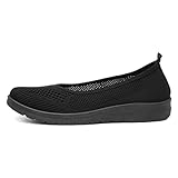 SOFT-LITES. Softlites Womens Black Slip On Ballerina - Size 6 UK - Black