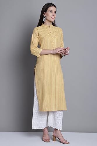 Image of Merira Women's Cotton Solid Regular Dress Shirt