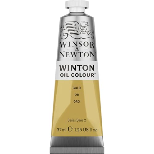 Winsor & Newton Winton - Tubo de Pintura al Óleo, Oro, 37ml (Serie 2)