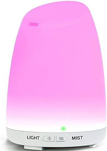 REONE Aromatherapy Essential Oil Diffuser】, 120ml Portable Ultrasonic Aroma Diffuser/Cool Mist Humidifier, Waterless Auto Shut-Off and Mist Mode Adjustment,Perfect