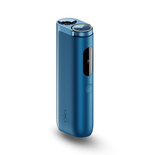GLO Hyper Pro Cigarrillo Electrónico, Dispositivo para calentar tabaco, Tabaco Calentado, Azul