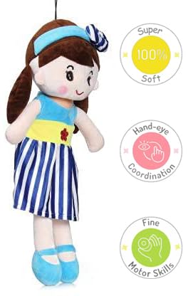 DearJoy Molly Rag Doll - Blue, 40cm 4