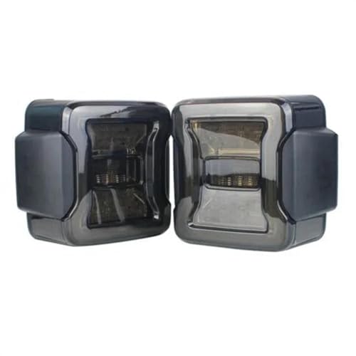 Luces circulación diurna Jeep Wrangler JK para rutas todoterreno con lente ahumada oscura