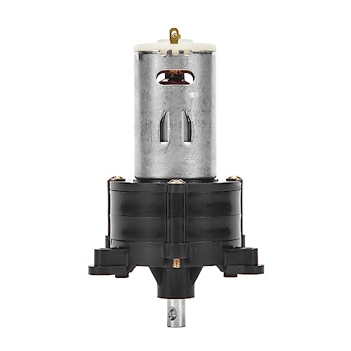 Lizusidtsy Mini Wind DC Generator Hand Dynamo Hydraulic Test DC 12V 24V Motor Machine Supply Emergency Generator, Black&silver