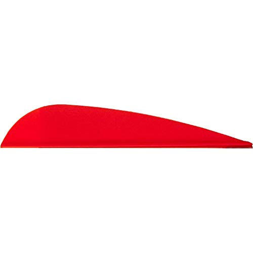 AA & E Aae Trad Vanes Fire Orange 3 in. 50 Pk.