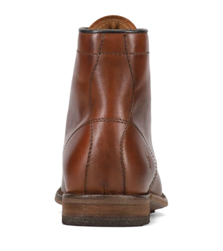 Frye Tyler Lace Up Boots for Men Crafted from Soft Vintage Leather with Blake Construction, Burnished Toe and Heel, and Rubber Inserts on Leather Soles – 5 ¾” Shaft Height3
