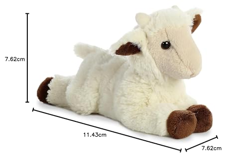 Aurora World Mini Flopsie Toy Goat Kid Plush, 8"