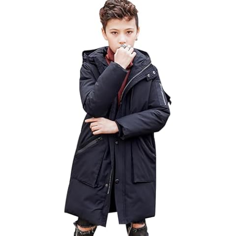 amropi Boys Hooded Winter Parka Coat Cover