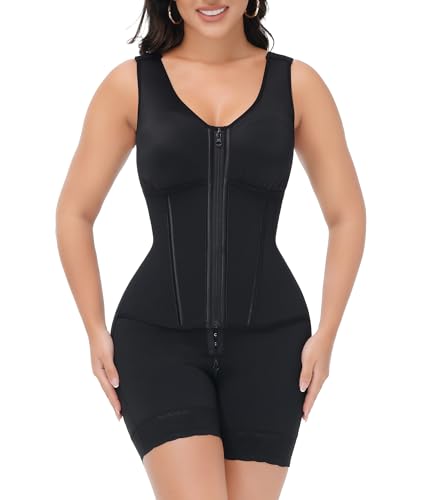 M MYODRESS Fajas Colombianas Shapewear for Women Tummy Control Body Shaper Post Surgery Compression Garment Bbl Faja Stage 2