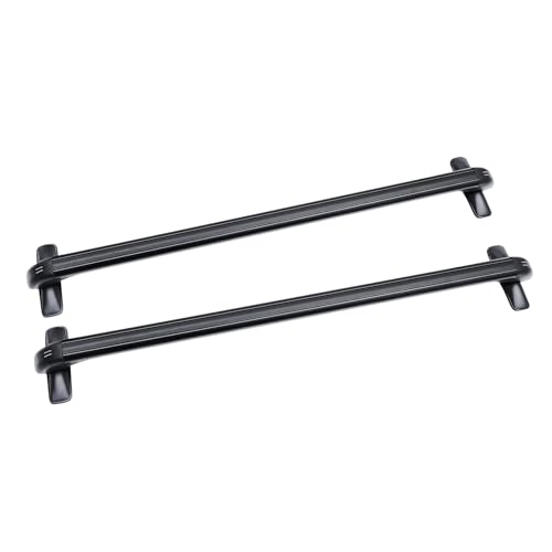 Barra transversal con cerradura para portaequipajes de techo y barras cruzadas de coche 2 uds