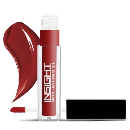 INSIGHT Non Transfer Lip Color - Autumn| Waterproof| Matte Finish| Transfer & Smudge Proof| Lightweight| 12 Hr Wear| Highly Pigmented 4 ml