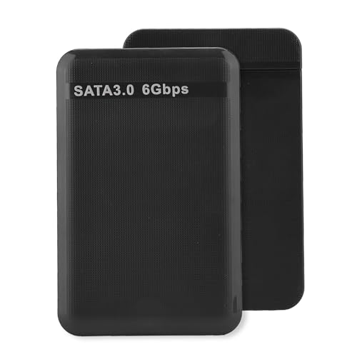 Gabinete externo USB 3.0 para disco 2.5 pulgadas negro miniatura 4