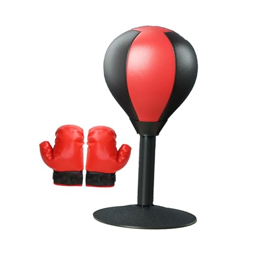 DYNWAVE Desktop Punching Bag Ball Boxing Bag Ball Practical Stable Relief Stress Venting Toy Speed Boxing Ball for Girls Boys Teens, Style B