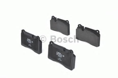 Bosch BP1143 - Pastiglie Freni Auto, Asse Anteriore - Qualità Bosch - Riduzione Del Rumore E Della Polvere - Certificazione ECE-R90 - Senza Rame - 1 Confezione Da 4 Pastiglie - 5