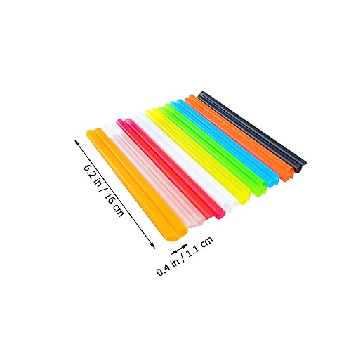 300 pitillos plásticos desechables de 16 cm para fiesta miniatura 2