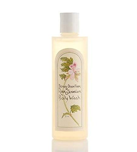 Rose Geranium Body Wash 8 oz by Bonny Doon Farm