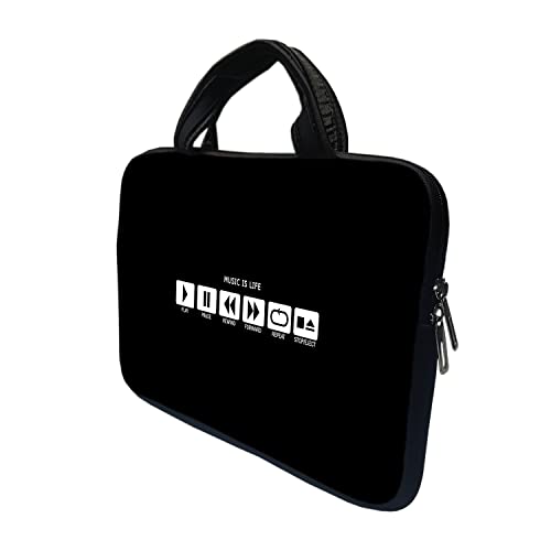Image of Theskinmantra Music Repeat Laptop Sleeve for 11 inch laptops