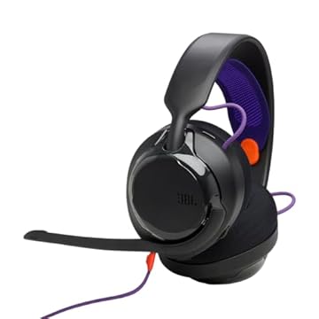 JBL, Fone de Ouvido Com Fio, JBL, Quantum 250, Headset Gamer, Over Ear, Microfone Removível - Preto