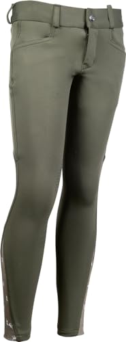 Pantalon de cavalier rétro mixte enfant HKM Cheval pour équitation