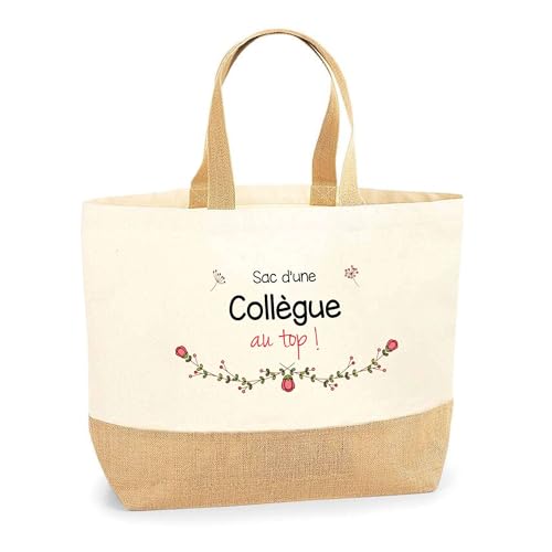 Sac de courses réutilisable en jute pour en finir avec les cabas fragiles