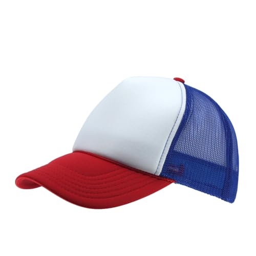 Image of The Vintage Year High Crown Foam Mesh Camouflage Trucker Hat Baseball Cap