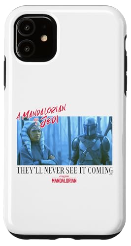 Coque rigide iPhone 11 Star Wars imprimée Mandalorian Ahsoka
