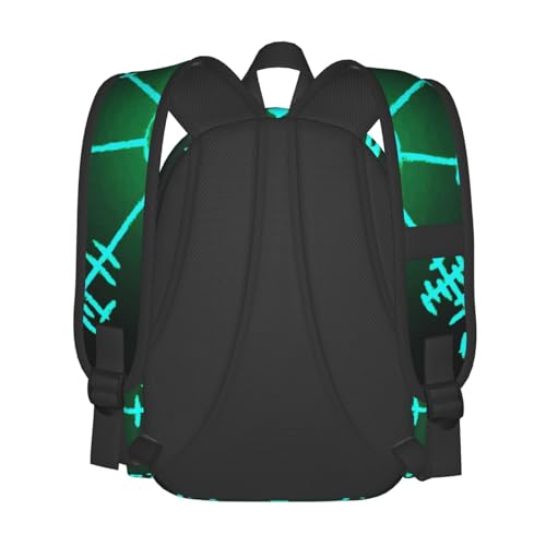 Vegvisir Nordic Viking Rune Compass Norse Germanic Mythology Symbol Backpack Double Shoulder Bag 15 Inch Laptop Bagpacks for Hiking Work Camping Travel2
