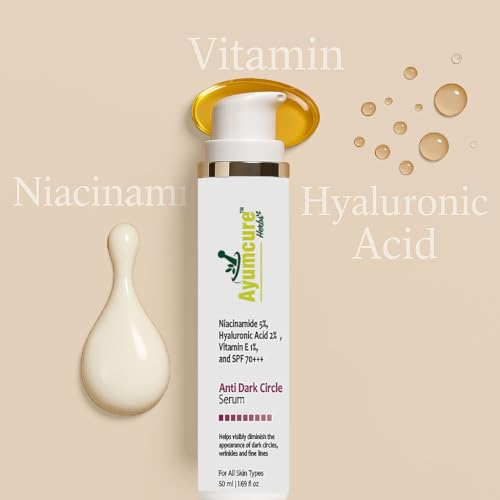 Image of Ayumcure Stretch Mark Oil (100ml) & Anti Dark Circle Serum (50ml) Combo | Skin Nourishment for Body & Eyes | For Pregnancy, Fine Lines, Dark Circles & Hydration | For Men & Women