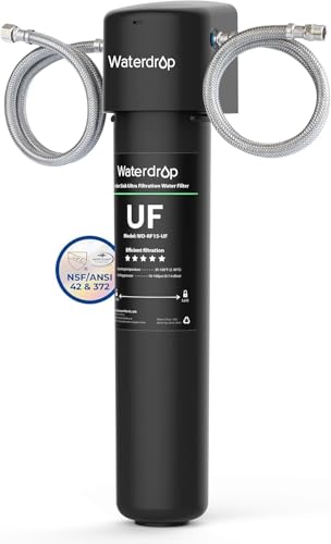 Waterdrop 15UA-UF 0.01 μm Ultra Filtration Under Sink Water Filter for Baçtёria Reduction, 𝟐...