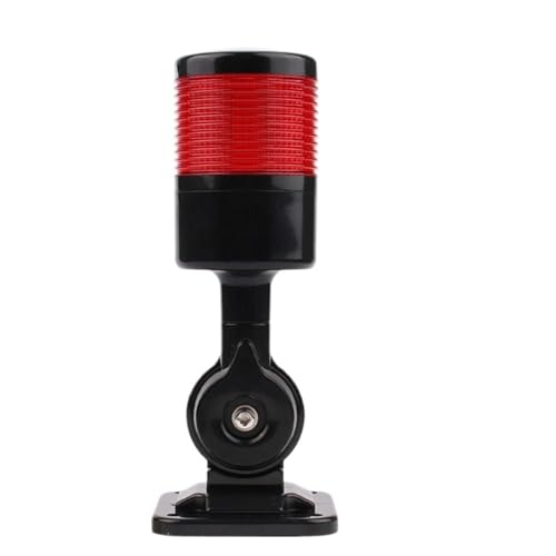 Torre de señalización LED industrial de 3 capas sin sonido y DC12-24V