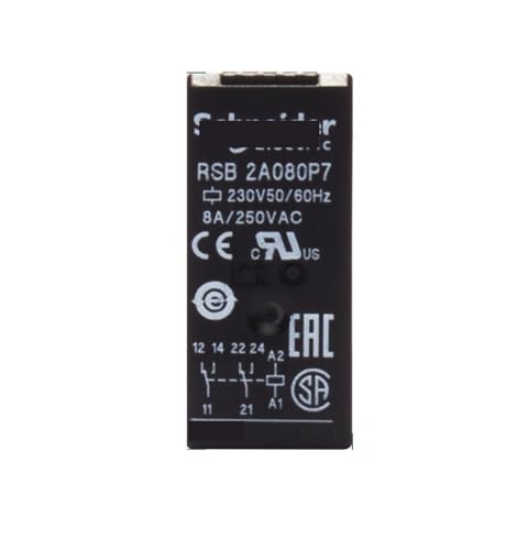 Relais de type interface R1A160BD DC24V avec contact 1OF pour automatisme industriel