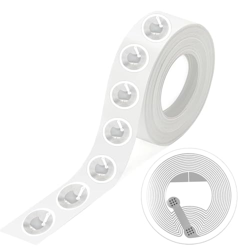 30 Pcs NFC Tag, NFC Stickers, Suitable for Managing Electronic Products and Data Sharing, Compatible with NFC Enabled Phones & Devices Round 25mm (1 Inch)