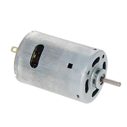 Image of Fielect DC Motor 12V 10000RPM Micro Motor Mini motor Electric Motor Round Shaft for RC Boat DIY Airplane Toys Model DIY Hobby, 1 Pcs