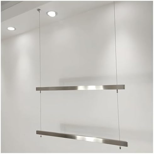 Height Adjustable Stainless Steel Ceiling Clothes Rack, Multi-Purpose Garment Display Shelf for Retail, Silver-B, 1.8m Clothing Organizer, Heavy Duty Storage Solution