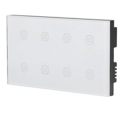 Interruptor de luz táctil soluciona el desorden de cables con control de voz y app para el hogar 3