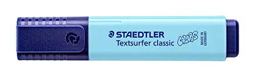 Staedtler 364 C305 Rotulador fluorescente Textsurfer Classic, azul cielo, pack de 10