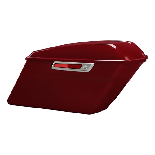 Alforjas rígidas para Harley Touring Billiard Red miniatura 5