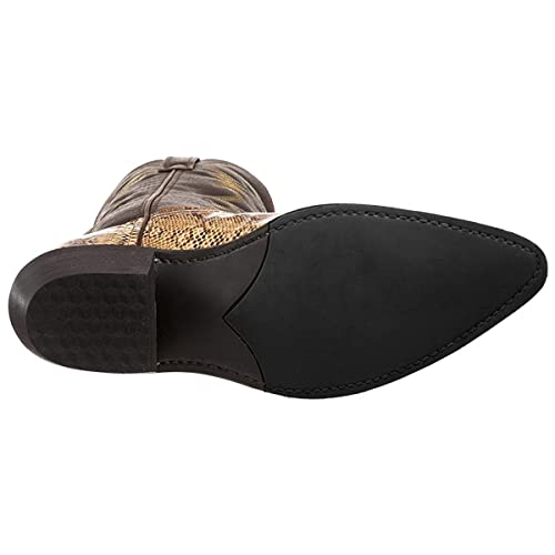 Men's Western Cowboy Boots Pointed Toe Leather Mid-Calf Chelsea Boots Vintage Rider Boots2