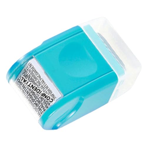 Schützen Sie Ihre Identität, Schutz für Adressen und persönliche Daten, blockiert persönliche Informationen für Dokumente, Notar, Bank, Buchhaltung