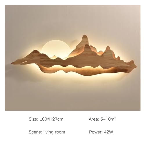 Applique bois LED escalier entree eclairage design pour sublimer vos murs