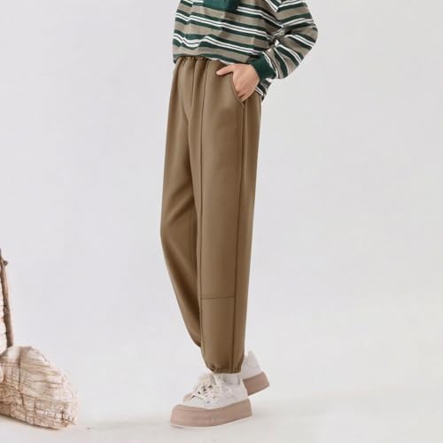 Boys Sweatpants Casual Elastic Wasit Pull On Trousers with Pockets Stretch Fashion Lounge School Pants for Boys 5-15Y2