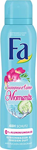 Fa Summertime Moments Spray Deodorant (0% Aluminium Salts) - 150 ml