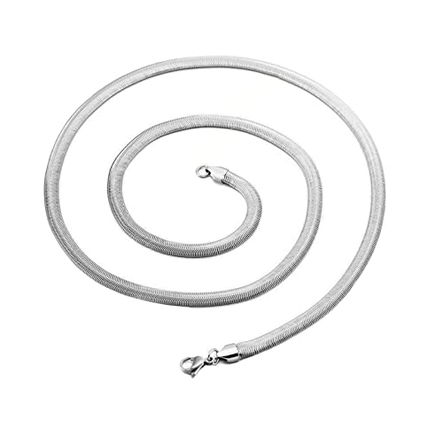 Chaîne pour hommes et garçons en acier noir de 3mm pour le quotidien