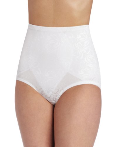 Maidenform Flexees Women's Shapewear Brief Firm Control, White, X Large