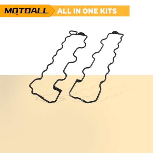 Image of MOTOALL 1120160221 Engine Valve Cover Gasket Fit for Mercedes Benz E280 E320 C240 C280 S320 S350 ML320 ML350 01-06 for Chrysler Crossfier 2004-2008 Replaces 1120160321