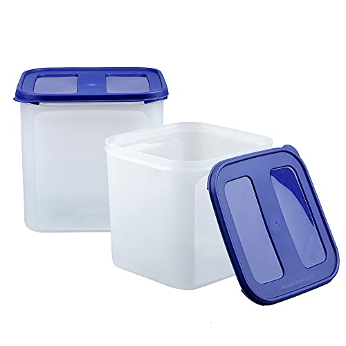 Image of Cutting EDGE 2X Series 4.5L Airtight Modular Container, Set of 2 (Dark Blue)