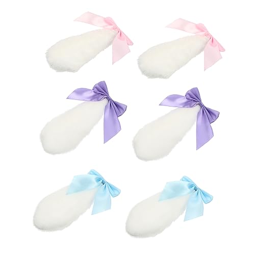 Pinces à cheveux lapin en peluche pour sublimer vos coiffures de conventions et fêtes