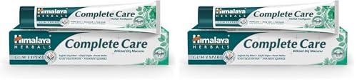 Himalaya Herbals Complete Care Herbal Gum Expert Toothpaste with miswak, neem, pomogrenate|Prevents Cavity and Tooth Decay|Removes Plague|Free from parabens 100% vegetarian- 75ml (Confezione da 2)